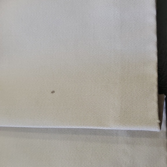 DOCKERS KHAKI SLACKS, Size 34 X 30, pleated front. Side pockets 2 button pockets - Picture 11 of 11